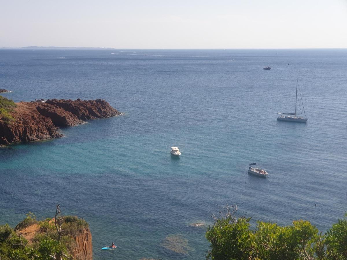 Fréjus plage T2, piscine, parking, plages à 200m Exterior foto